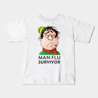 Man Flu Survivor l Kids T-Shirt